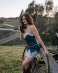 Darlin Denim and Lace Set