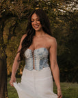 Crossroads Lace Up Corset Top