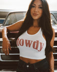 Howdy Cropped Tank Top