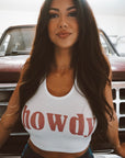 Howdy Cropped Tank Top