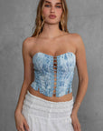 Crossroads Lace Up Corset Top