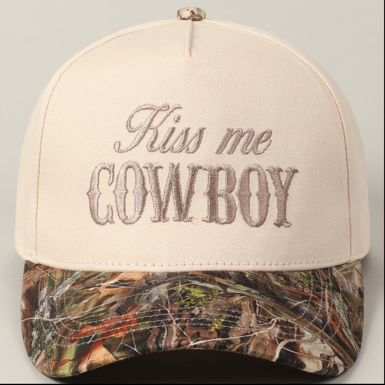 Kiss Me Cowboy Trucker Hat