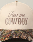 Kiss Me Cowboy Trucker Hat