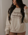 Caviar Cowboy Oversized Crewneck